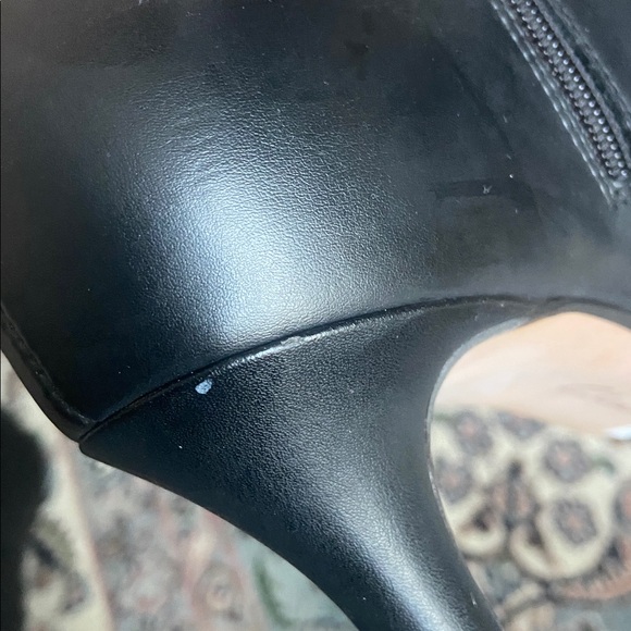 Clarks Linvale Sea Ankle boot Black Leather Kitten Heel size 8 - Picture 10 of 12